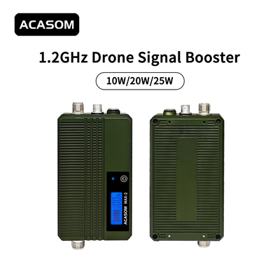 10W/20W FPV Drohnensignal-Repeater Reichweitenverlängerer 1,2-1280MHz
