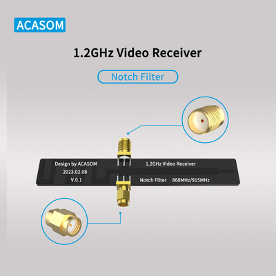 Optimieren Sie Ihr Video 1.2GHz VRX Notch Filter für 868/915MHz in 1.2-1.3GHz Empfänger
