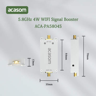 Weißer 4 Watt WLAN 5,8 GHz Signalverstärker für DJI Phantom