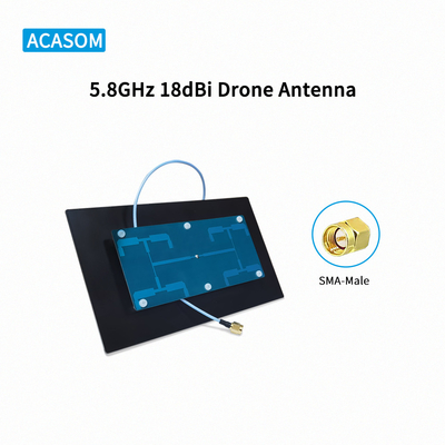 900MHz 915MHz 50W High Gain FPV Drohnenantenna mit benutzerdefiniertem PCBA Chipset SMA Männlich