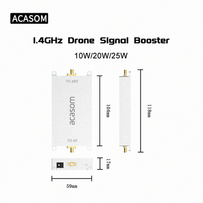 Effizienz 45% 40dBm 1,4GHz HF-Bidirectional Verstärkermodul für drahtlose Verlängerer