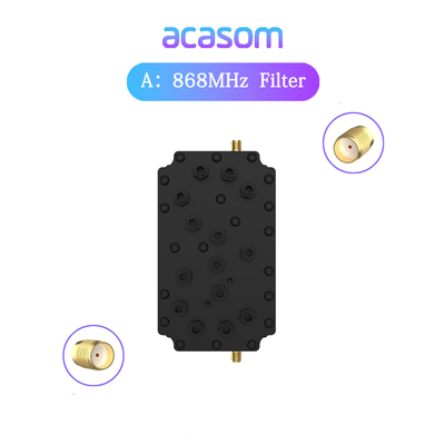 60dB Abstoßung 868MHz Hohlraumfilter für das Heliumnetzwerk 868M SAW Lora Filter HNT 863M