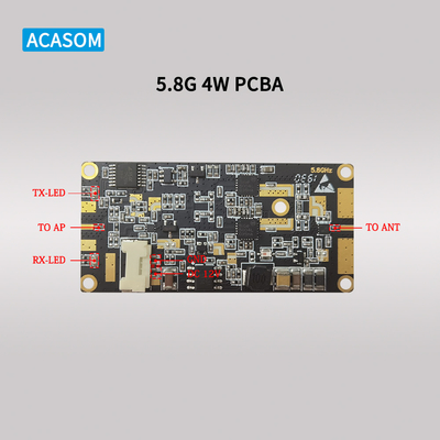 Selbstinstallierbarer Drohnen-Signalverstärker PCBA-Board 4W 36dBm drahtloser HF-Booster