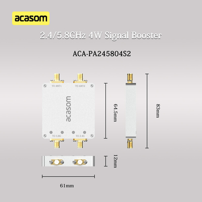 Dual Channel 2,4 GHz 5,8 GHz Signalverstärker Maximale Ausgangsleistung P1dB 36dBm 4W