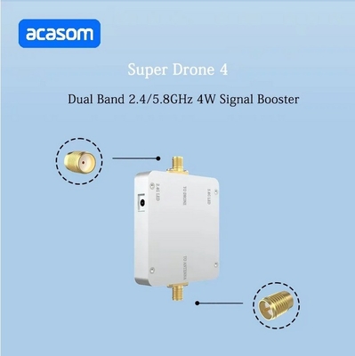 4W 36dBm Dual Band Drohnenverstärker 2,4 5,8 GHz RX und TX Dual Channel Frequenz