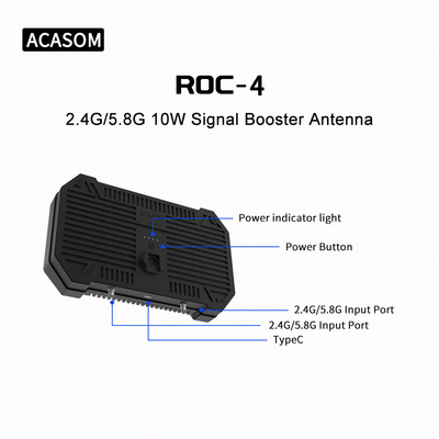10W Dual-Band Signal Booster für DJI Drohne Mavic Phantom Avata FPV Reichweitenverlängerer
