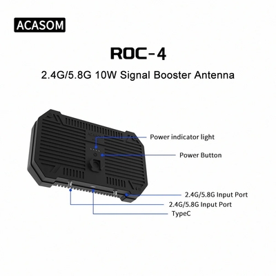 10W HF-Transceiver 8000mAh Dual Band Drohnensignalverstärker Dji UAV Verstärker