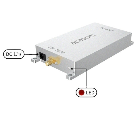 Präzisionsgewinn 5,8 GHz Drohnensignalverstärker 43 dBm Max-Ausgangsleistung