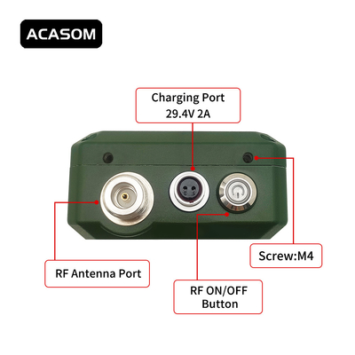 1160MHz 1280MHz Anpassungsfähiger Handheld-Drohnen-Störgerät Signalblocker-Störgerät 1,2 GHz