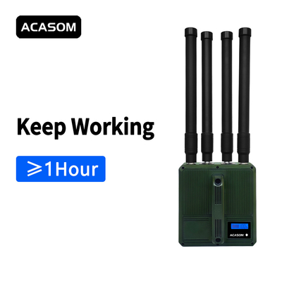 Anti FPV Portable Drone Jammer 4 Bands für Langstrecken-Drohnesignal 700M 800M 900M 1000M