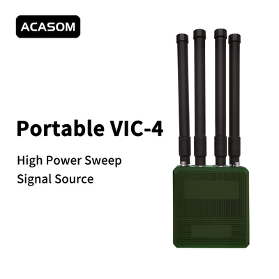 Anti FPV Portable Drone Jammer 4 Bands für Langstrecken-Drohnesignal 700M 800M 900M 1000M
